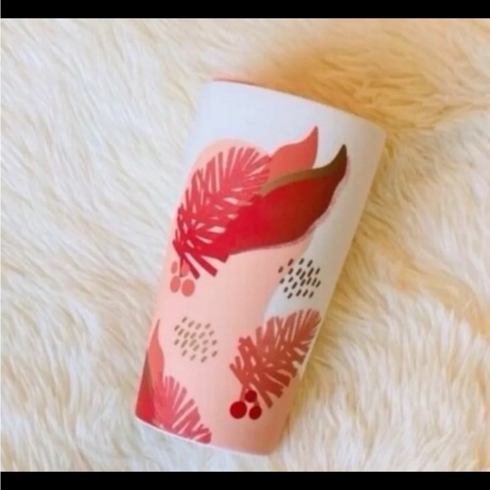 Colorful Tropical Print Tumbler